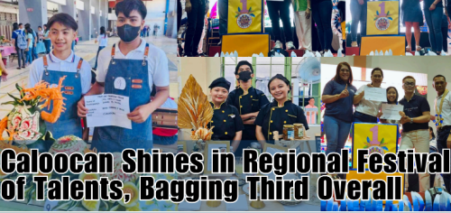 Caloocan Shines in Regional Festival of Talents, Bagging Third Overall